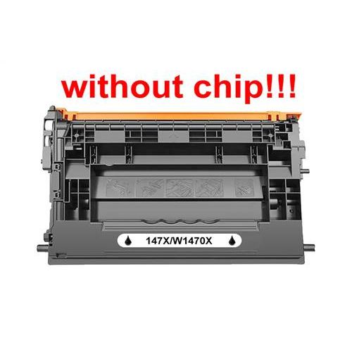 Kompatibilný toner pre HP 147X / W1470X-No Chip! Black. POZOR kazeta bez čipu 25200 strán