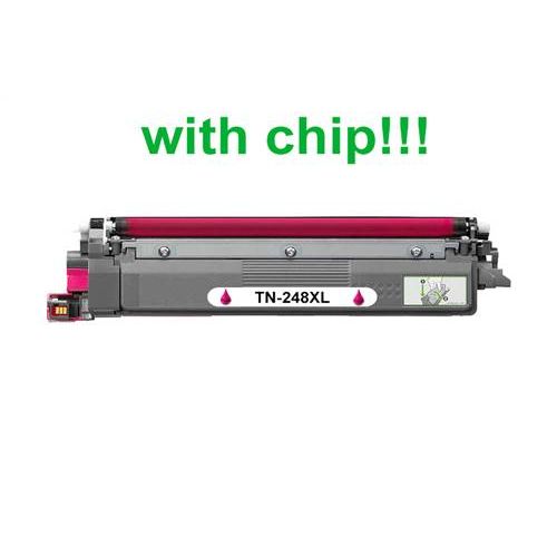Kompatibilný toner pre Brother TN-248XL Magenta -With Chip! 2300 strán