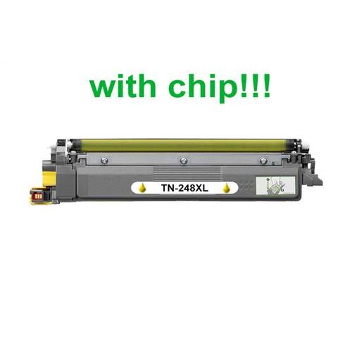 Kompatibilný toner pre Brother TN-248XL Yellow -With Chip! 2300 strán