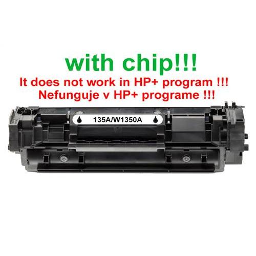 Kompatibilný toner pre HP 135A / W1350A-Plne funkčný čip! Black. Nefunkčné v programe HP+!!! 1100 strá