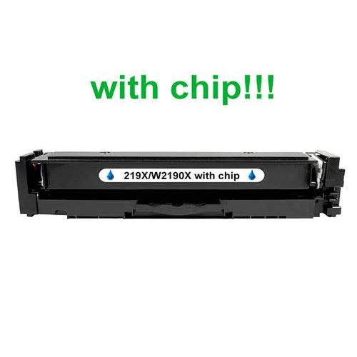 Kompatibilný toner pre HP 219X / W2191X-Plne funkčný čip! Cyan 2500 strán