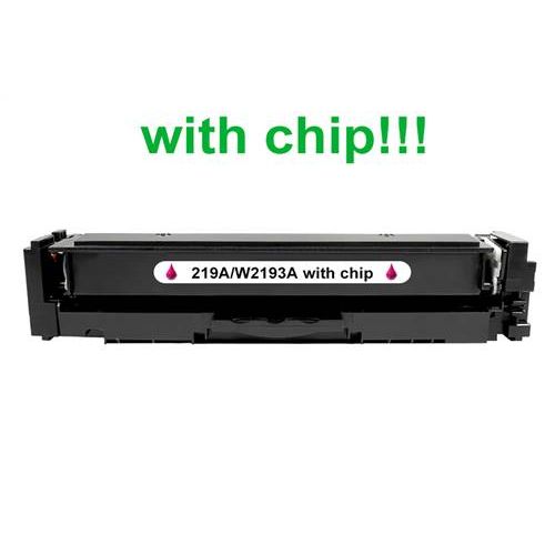 Kompatibilný toner pre HP 219A / W2193A-Plne funkčný čip! Magenta 1200 strán