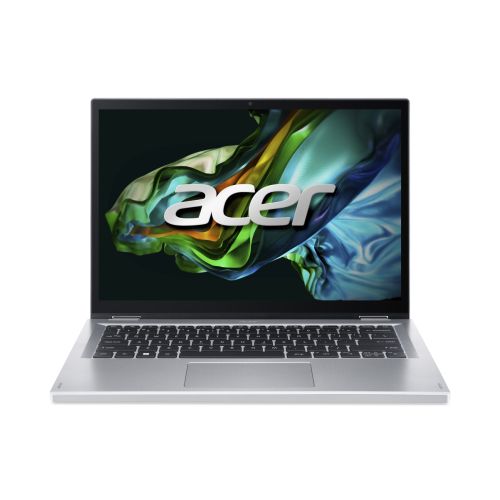 Acer Aspire 3 / Spin 14 / i3-N305 / 14" / FHD / T / 8GB / 512GB SSD / UHD Xe / W11H / Silver / 2R NX.KENEC.001