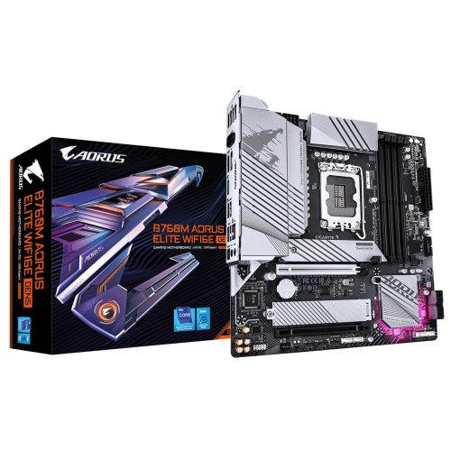 GIGABYTE B760 AORUS ELITE WIFI6E GEN5 / LGA 1700 / mATX B760M A E WF6E GEN5