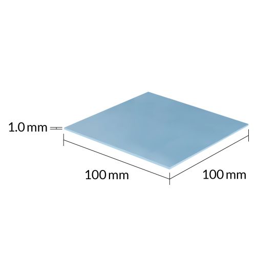 ARCTIC Thermal pad TP-3 100x100mm, 1,0mm (Premium) ACTPD00053A