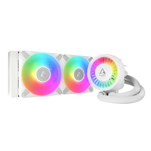 ARCTIC Liquid Freezer III - 240 A-RGB (White) : All-in-One CPU Water Cooler with 240mm radiator and ACFRE00150A