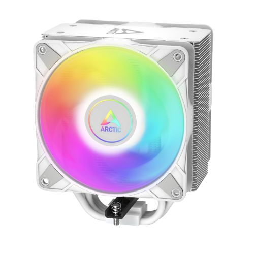 ARCTIC Freezer 36 A-RGB (White) – White CPU Cooler for Intel Socket LGA1700 and AMD Socket AM4, AM5, ACFRE00125A