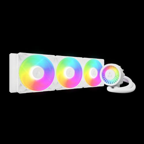 ARCTIC Liquid Freezer III Pro 420 A-RGB (White) : All-in-One CPU Water Cooler s 420mm radiátorom an ACFRE00189A