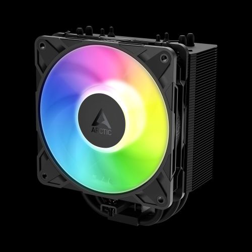 ARCTIC Freezer 36-S A-RGB (Black) (BULK) - Výkonný celočierny vežový chladič CPU s úchvatným podsviece AOCPU00028A