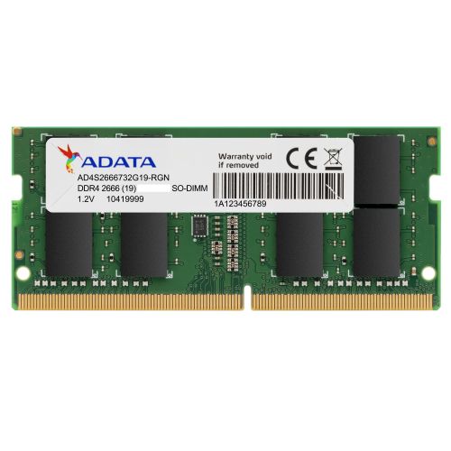 Adata / SO-DIMM DDR4 / 4GB / 2666MHz / CL19 / 1x4GB AD4S26664G19-SGN