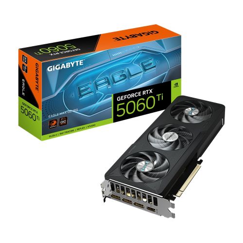 GIGABYTE GeForce RTX 5060 Ti EAGLE MAX / OC / 16GB / GDDR7 GV-N506TEAGLEMAX OC-16GD