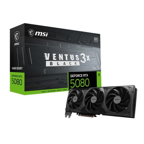 MSI RTX 5080 VENTUS 3X / OC / 16GB / GDDR7 G5080-16V3CB
