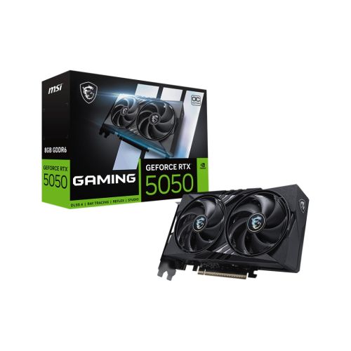 MSI GeForce RTX 5050 / Gaming / OC / 8GB / GDDR6 RTX 5050 8G GAMING OC