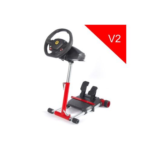 Wheel Stand Pro, stojan na volant a pedály pro Thrustmaster SPIDER, T80 / T100,T150,F458 / F430, červený F458 RED