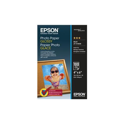 EPSON Photo Paper Glossy 10x15cm 100 listů C13S042548