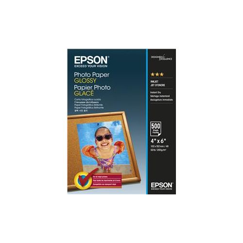 EPSON Photo Paper Glossy 10x15cm 500 listů C13S042549