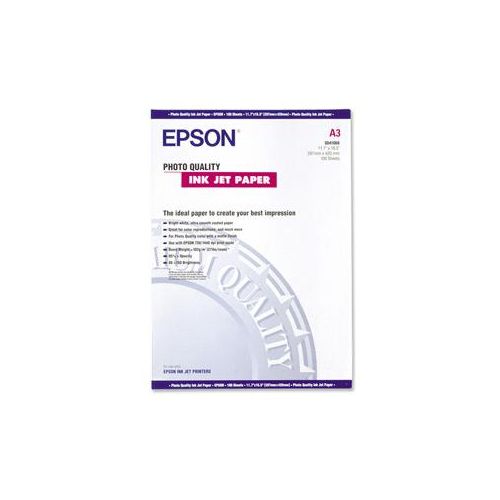 EPSON A3,Photo Quality Inkjet Paper (100listů) C13S041068
