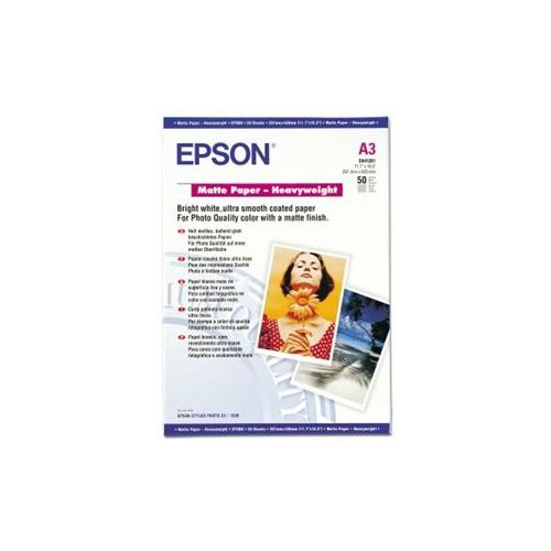 EPSON A3,Matte Paper Heavyweight (50listů) C13S041261