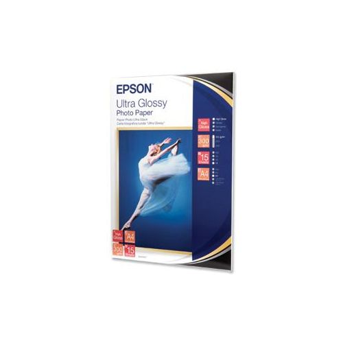 EPSON Ultra Glossy Photo Paper A4,300g (15listů) C13S041927