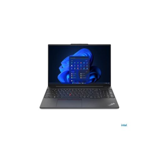Lenovo ThinkPad E / E16 Gen 1 (Intel) / i3-1315U / 16" / FHD / 8GB / 512GB SSD / UHD / W11P / Black / 3R 21JN0074CK