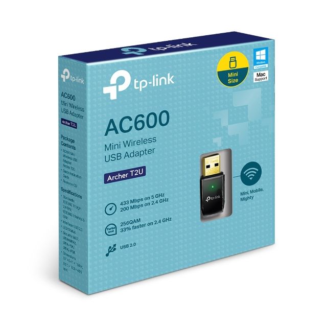 TP-Link Archer T2U AC600 USB Adapter