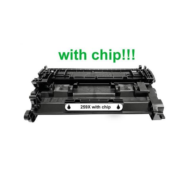 Kompatibilný toner s HP CF259X WITH CHIP black NeutralBox 10000 strán POZOR LEN HP!