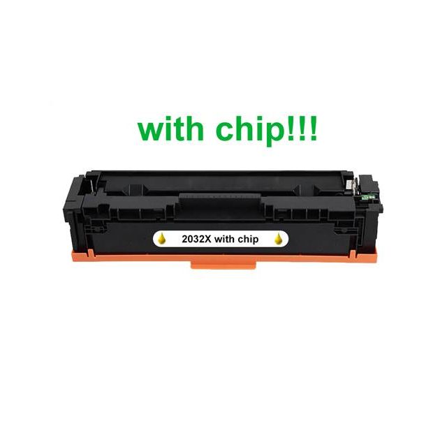 Kompatibilný toner s HP 415X/W2032X Yellow WITH CHIP NeutralBox 6000 strán