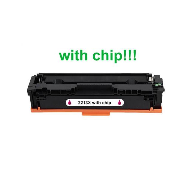 Kompatibilný toner s HP 207X/W2213X Magenta WITH CHIP NeutralBox 2450 strán