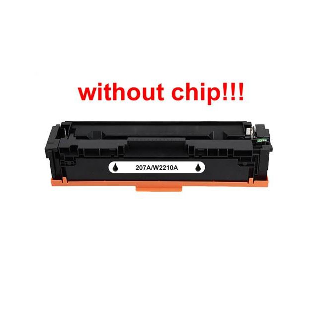 Kompatibilný toner pre HP 207A / W2210A-No Chip! Black 1350 strán POZOR kazeta bez čipu