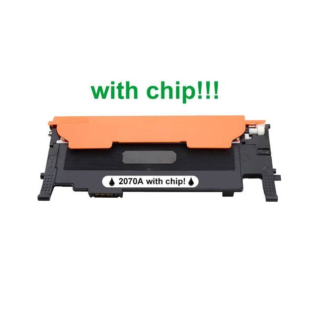 Kompatibilný toner s HP 117A / W2070A Black WITH CHIP NeutralBox 1000 strán