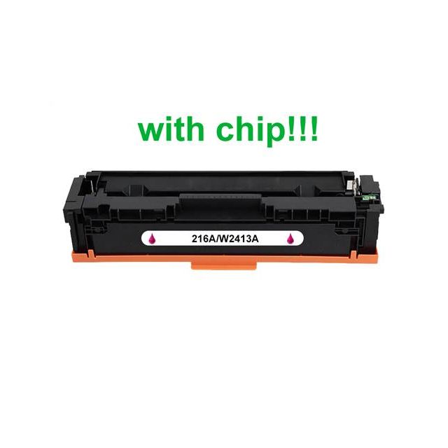 Kompatibilný toner s HP 216A / W2413A Magenta WITH CHIP NeutralBox 850 strán