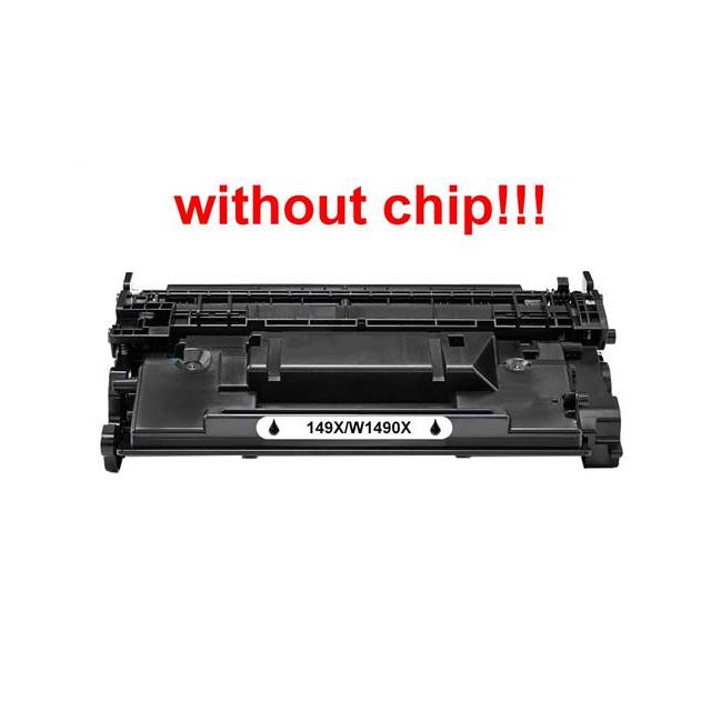 Kompatibilný toner pre HP 149X / W1490X / Canon CRG-070H-No Chip! Black. POZOR kazeta bez čipu 9500 strá