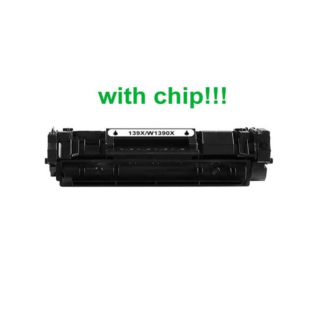 Kompatibilný toner pre HP 139X / W1390X-Plne funkčný čip! Black. Nefunkčné v programe HP+!!! 4000 strá