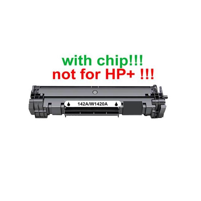 Kompatibilný toner pre HP 142A / W1420A-Plne funkčný čip! Black. Nefunkčné v programe HP+!!! 950 strán