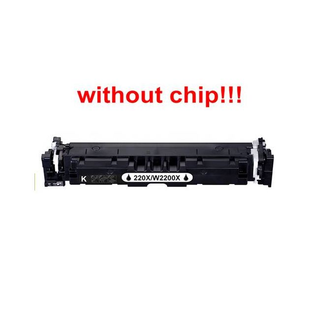 Kompatibilný toner pre HP 220X / W2200X-No Chip! Black. POZOR kazeta bez čipu 7500 strán