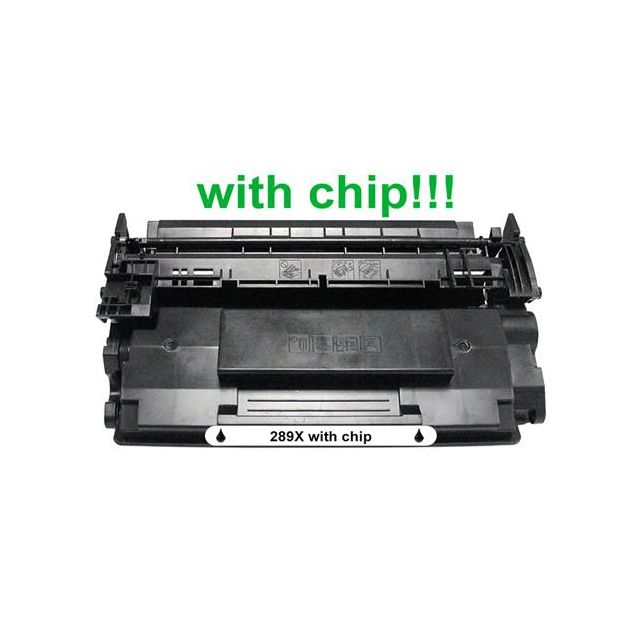 Kompatibilný toner pre HP 89X / CF289X / Plne funkčný čip! Black 10000 strán