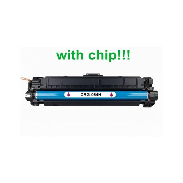Kompatibilný toner pre Canon CRG-064H s čipom! Magenta 10400 strán