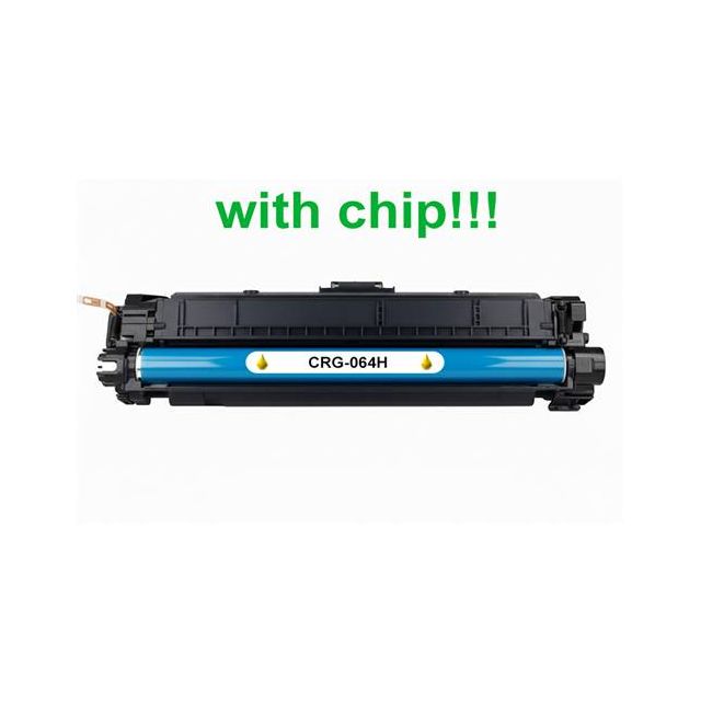 Kompatibilný toner pre Canon CRG-064H s čipom! Yellow 10400 strán