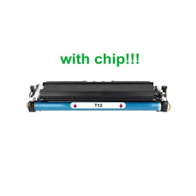 Kompatibilný toner pre Canon T12 s čipom! Magenta 5300 strán
