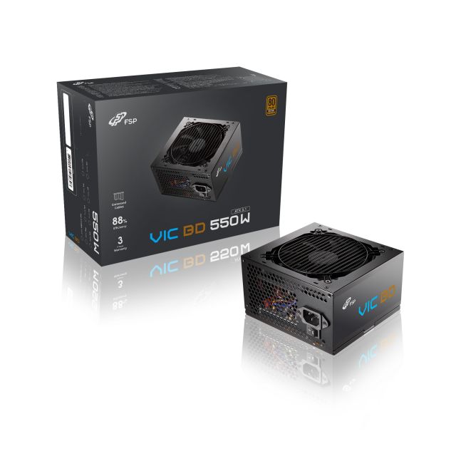 FSP VIC BD 550, 80PLUS BRONZE, ATX 3.1, 550W POA5500102