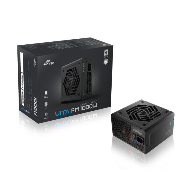 FSP VITA PM / 1000W / ATX 3.1 / 80PLUS Platinum / Modular / Retail PPA10A4603
