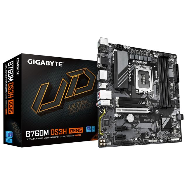 GIGABYTE B760M DS3H GEN5 / LGA 1700 / mATX B760M DS3H GEN5