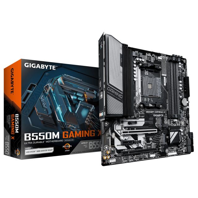 Gigabyte B550 GAMING X (Rev. 1.2) / AM4 / mATX B550M GAMING X