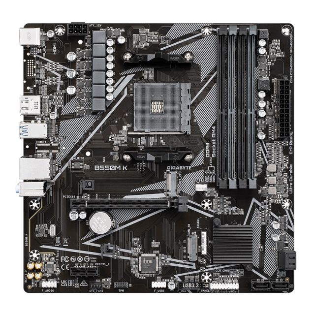 GIGABYTE B550 K / AM4 / mATX B550M K