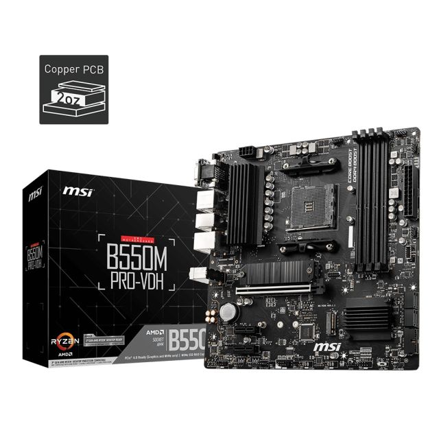 MSI B550M PRO-VDH / AM4 / mATX B550M PRO-VDH
