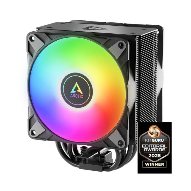 AKCIA!!! - ARCTIC Freezer 36 SI A-RGB (Black) – Black CPU Cooler pre Intel a AMD AOCPU00013A