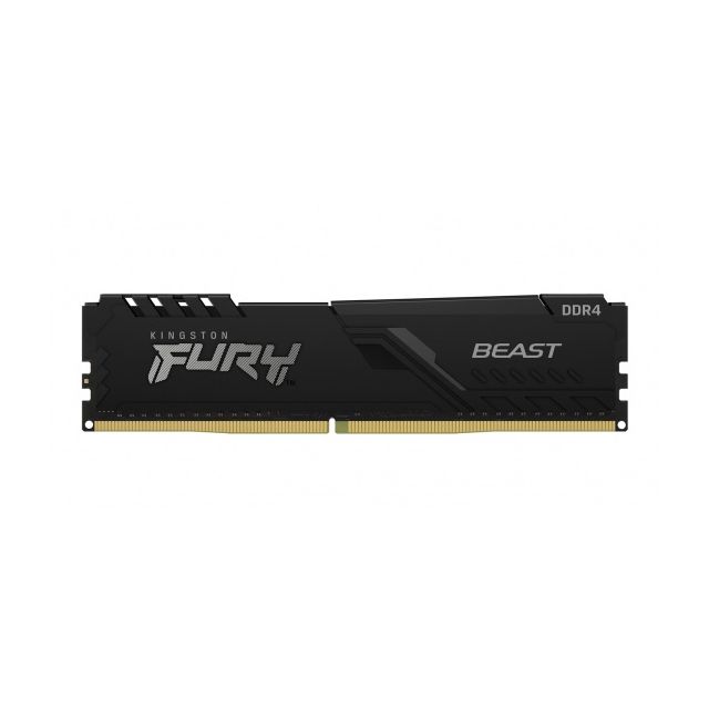 Kingston FURY Beast / DDR4 / 16GB / 2666MHz / CL16 / 1x16GB / Black KF426C16BB / 16