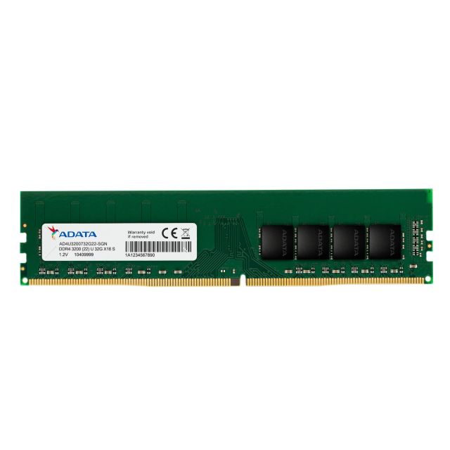 Adata / DDR4 / 32GB / 3200MHz / CL22 / 1x32GB AD4U320032G22-SGN