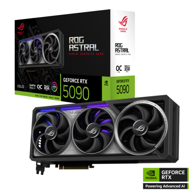 ASUS ROG ASTRAL RTX 5090 / Gaming / OC / 32GB / GDDR7 90YV0LW0-M0NA00