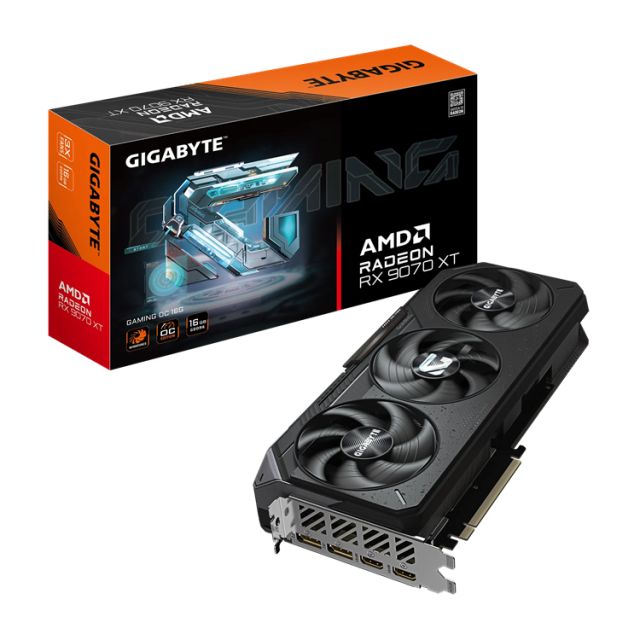 GIGABYTE Radeon ™ RX 9070 XT GAMING 16G GV-R9070XTGAMING-16GD